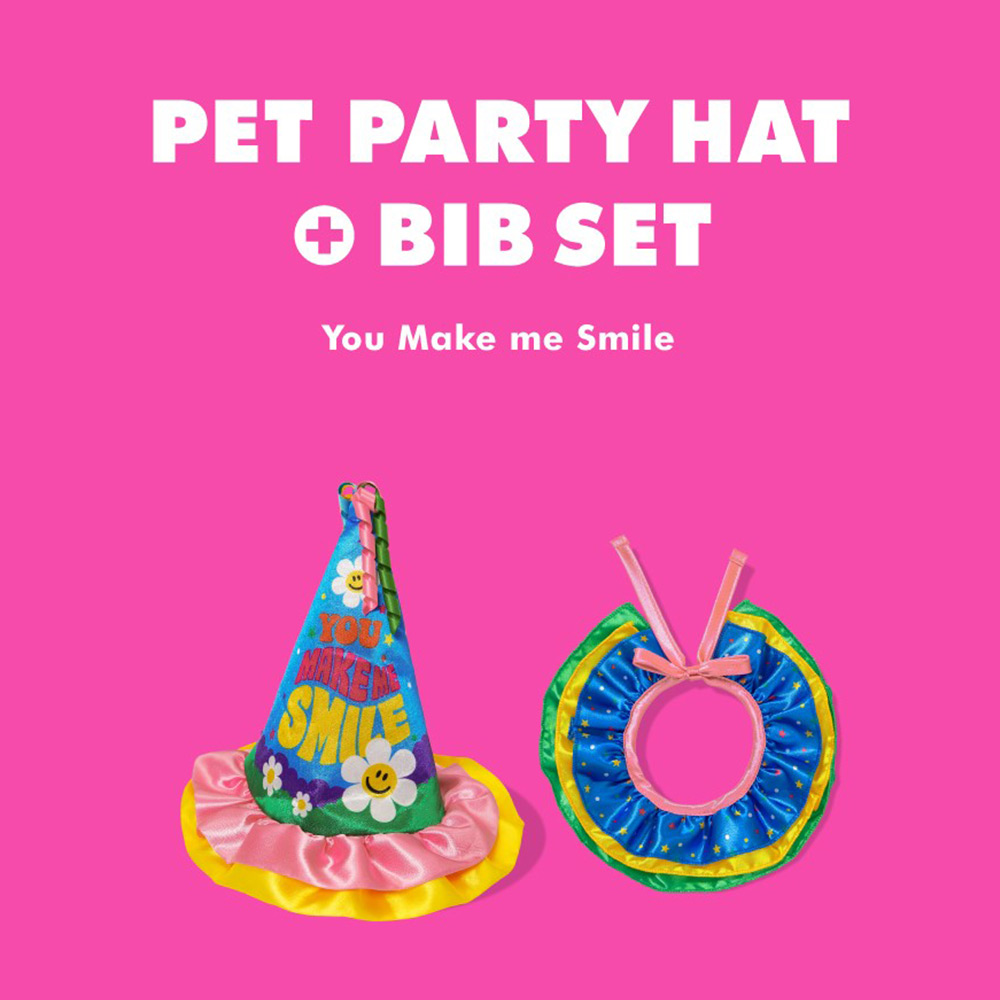Pethroom x Wiggle Pet Party Set - You Make Me Smile