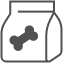 Dog food icon